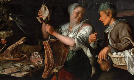 Петер Втеваль (Peter Wtewael). В сельской лавке высокобелковых продуктов. Голландия, 1620-е